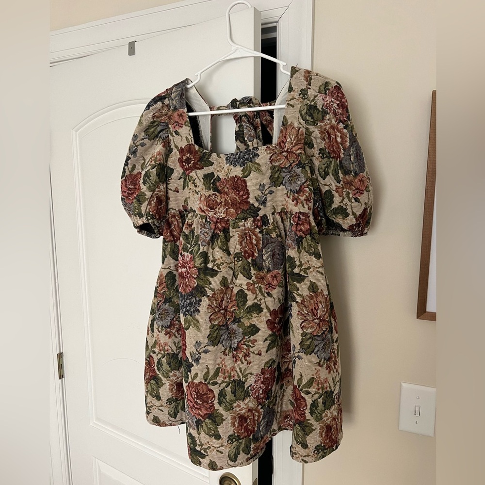 Zoco Baby Doll Floral Dress